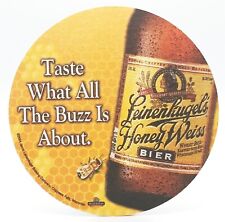 2004 Leinenkugel's Honey Weiss Beer Coaster Amber Light-R490 picture