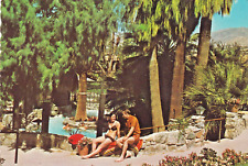 Postcard CA Desert Hot Springs California Two Bunch Palms c.1974 4