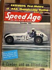 1954 Speed Age Magazine, Jimmy Bryan Cover picture