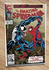 Amazing Spider-Man #375 (1993) KEY Gold Holofoil Cover Art Spider Man Vs Venom picture
