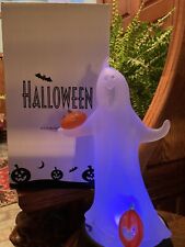 Vintage 2002 Avon Halloween Illuminated Color Changing LED Glowing Ghost W/Box picture