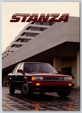 1987 Nissan Stanza Dealer Promo Advertisement Postcard P1A picture