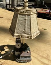 Lighthouse Nautical Lamp Night Light 3D Lithophane Shade Home Cottage Vintage picture