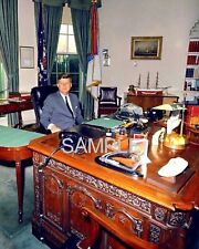 President JOHN F KENNEDY at the Resolute Desk 8.5x11 PHOTO picture
