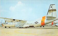 1963 NJ Mcguire AFB USAF Cargomaster C-133 Transport Air Craft  postcard A29 picture