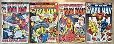 Invincible Iron Man #51, #64, #73, #174 (Mark Jewelers) - Marvel Bronze Age Lot picture