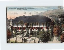 Postcard Great Mormon Tabernacle and Sea-Gull Monument Salt Lake City Utah USA picture