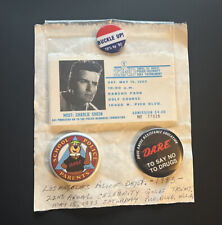 1993 LAPD/Charlie Sheen 22nd Annual Golf Tournament #77026 Pass/Buttons picture