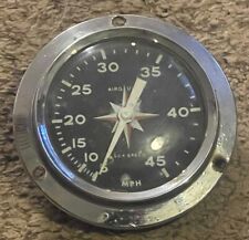 Vintage Airguide Sea Speed Boat Marine 4787 Chrome Speedometer picture