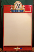 Vintage Colt 45 Beer Dry Erase Board Bar Mancave 28''x 18'' picture