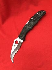Spyderco Matriarch 2 Knife C12SBK2 Serrated VG-10 Collector Mint Japan picture