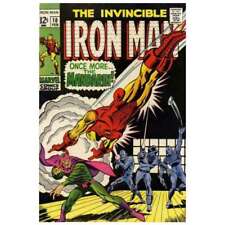 Iron Man (1968 series) #10 in Very Fine minus condition. Marvel comics [d} picture