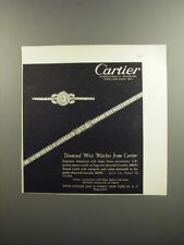 1953 Cartier Watches Ad - Diamond wrist watches from Cartier picture