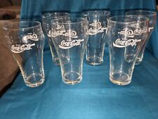 Set Of 6 Vintage Coca Cola Glasses picture
