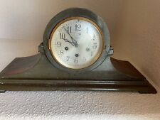 Antique Ansonia Sonia No.1 westminster chiming tambour mantle clock  not running picture
