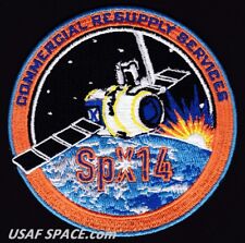 Authentic SPX-14 - SPACEX CRS-14 NASA COMMERCIAL ISS RESUPPLY AB Emblem PATCH picture