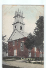 Old Vintage Postcard Baptist Church North Springfield VT picture