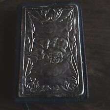 Vintage Sterling Silver 925 Pocket Bible (KFLo). Cherubs. Hallmarked Belgium picture