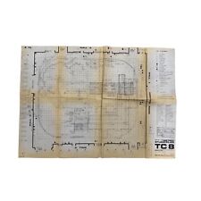 Original Production Used Doctor Who Set plan from Time and the Rani picture