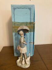 LLADRO #4510 GIRL WITH PARASOL AND GEESE picture