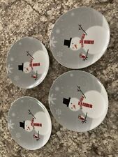 Rachel Ray Little Hoot And Snowman Dessert Dishes  picture