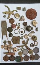 Metal Detecting Finds Medieval Georgian Victorian WWI/II Coins Relics Artifacts  picture