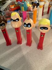 The Incredibles pez set. Retired. will come loose picture