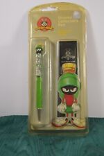 Vintage Looney Tunes Marvin The Martian Chrome Collectors Pen, New in Package picture