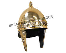 Ancient Roman Celtic Montefortino Helmet Brass for Halloween LARP re-enactment picture