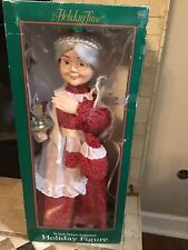 Animated Christmas Doll With Lights & Motion~(1994 Holiday Creations) picture