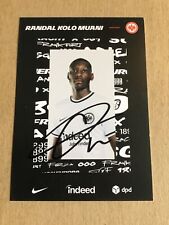 Randal Kolo Muani, France 🇫🇷 Eintracht Frankfurt 2022/23 hand signed picture