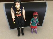 Vintage Eastern European Ethnic Gypsy Pair of Dolls picture