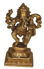 Ganesha Figure Handmade Brass Lord Ganpati Ganesh Idol Figurine Sculpture Statue picture
