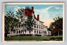 Cleveland OH-Ohio, Forest Hill, Rockefeller's Residence, Vintage c1919 Postcard picture