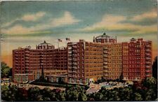 1930s WASHINGTON D.C. THE SHOREHAM HOTEL CONNECTICUT AVE LINEN POSTCARD 38-238 picture