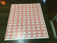 Bee, Fournier, Aristocrat, KEM Uncut Sheet of Playing Cards by USPC in Cincy,OH picture