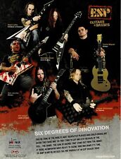 ESP GUITARS - ALEXI LAIHO / WILL ADLER / MICHAEL AMOTT / JACOBS - 2006 Print Ad picture