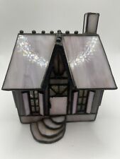 Bill Job Vitreville Stained Glass Candymaker’s Cottage Night Light 1993 *Read* picture