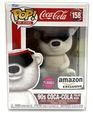 Funko Pop AD Icons Coca Cola 90s Polar Bear Flocked #158 Amazon Exclusive picture