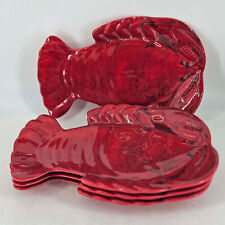 Sur La Table Melamine Lobster Plates Set of 4 outdoor dining seafood picture