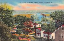 Barclay Heights Saugerties NY New York Hudson River Scenic View Vtg Postcard C38 picture