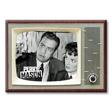 Perry Mason TV Show Classic TV 3.5 inches x 2.5 inches Steel Fridge Magnet picture