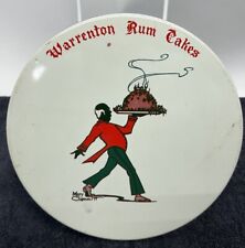 Warrenton Rum Cakes Vintage Metal Pan Container picture