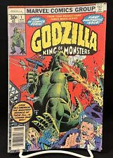 🐲 GODZILLA KING OF THE MONSTERS #1 (1977) PREOWNED MARVEL COMICS picture