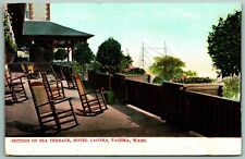 Sea Terrace Patio Hotel Tacoma Washington WA 1909 DB Postcard G13 picture