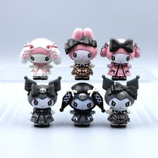 6pcs/set Cute Kuromi My Melody Figures PVC Doll Toy Gift Collection picture