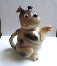 Vintage 1950’s Shafford Comical Dog Teapot Excellent Condition picture