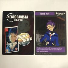 Necrobarista Super Rare Games Trading Cards Title,  001  SRG picture