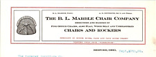1908 B L Marble Chair Company Office Chairs Flag Wood Seat Chairs & Rockers picture