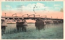 Postcard ME New Portland Bridge to South Portland Posted 1926 Vintage PC H9737 picture